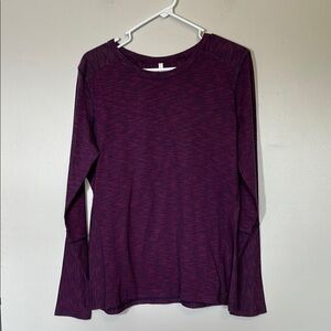 Mountain‎ Khakis Women's weathered Purple Long Sleeve workout Top